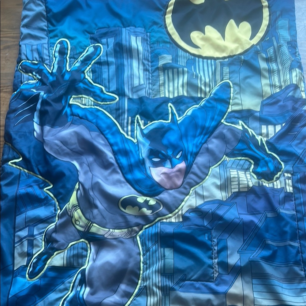 Batman Toddler Bed Set w/ Curtains